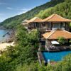 Explore this stunning tropical villa with a private pool and beach access.